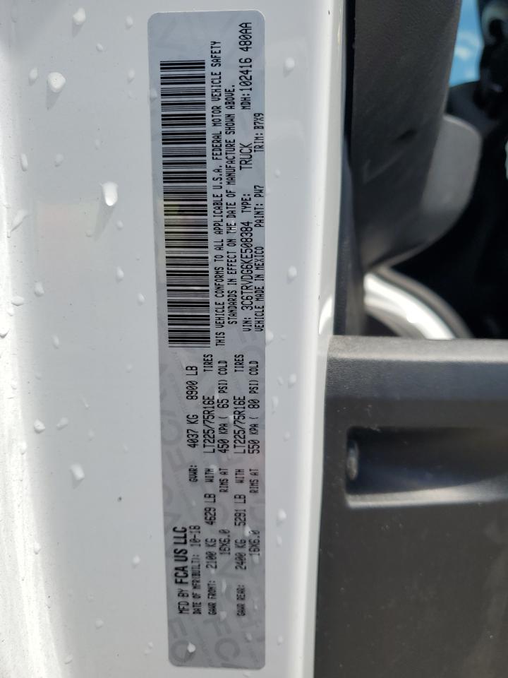RAM All Models 2019 VIN 3C6TRVDG6KE508384 photo 13