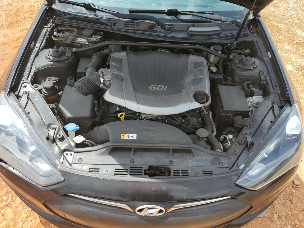 2015 Hyundai Genesis Coupe 3.8L VIN: KMHHU6KJ0FU123133 Lot: 60517585