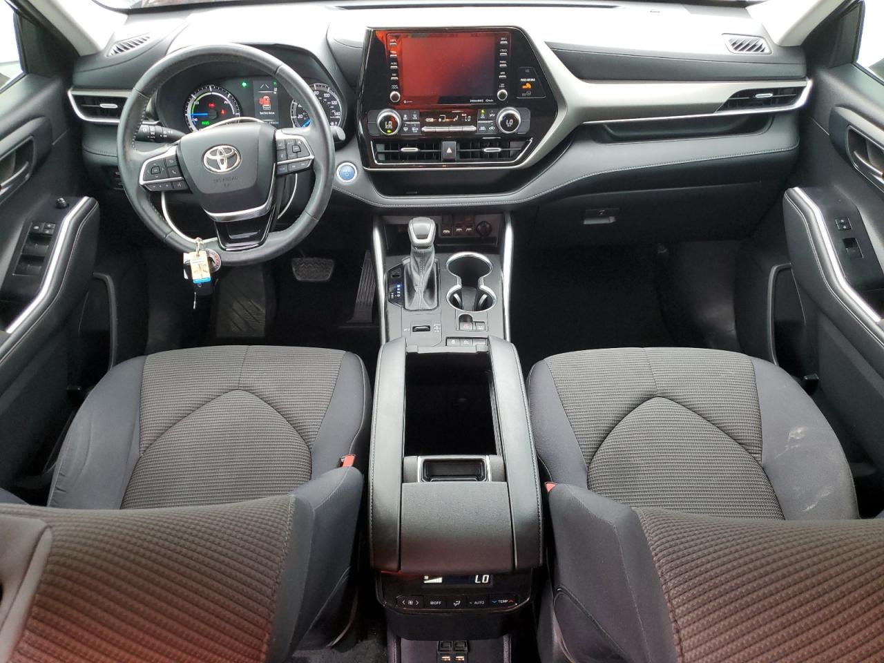 2021 Toyota Highlander Hybrid Le VIN: 5TDZARAH4MS509640 Lot: 62583515