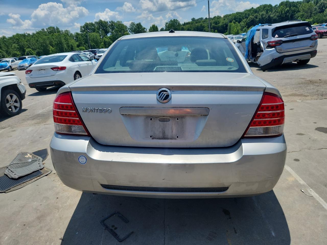 2007 Mercury Montego Luxury VIN: 1MEHM40117G612263 Lot: 61839135