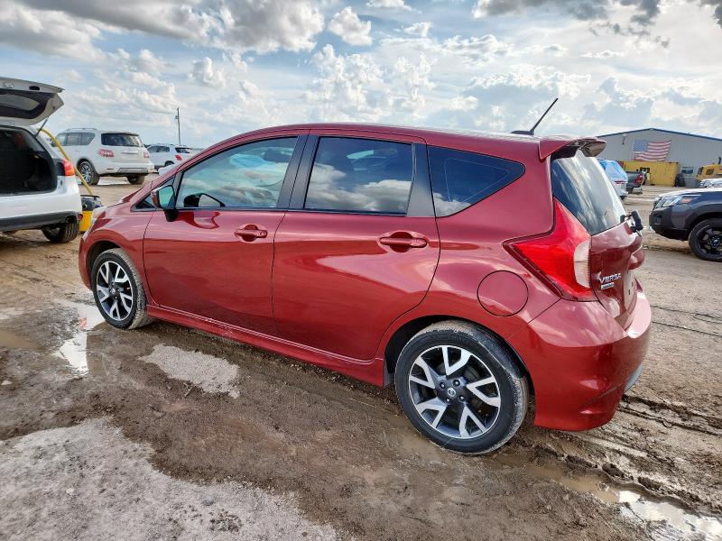  NISSAN VERSA 2017 Красный