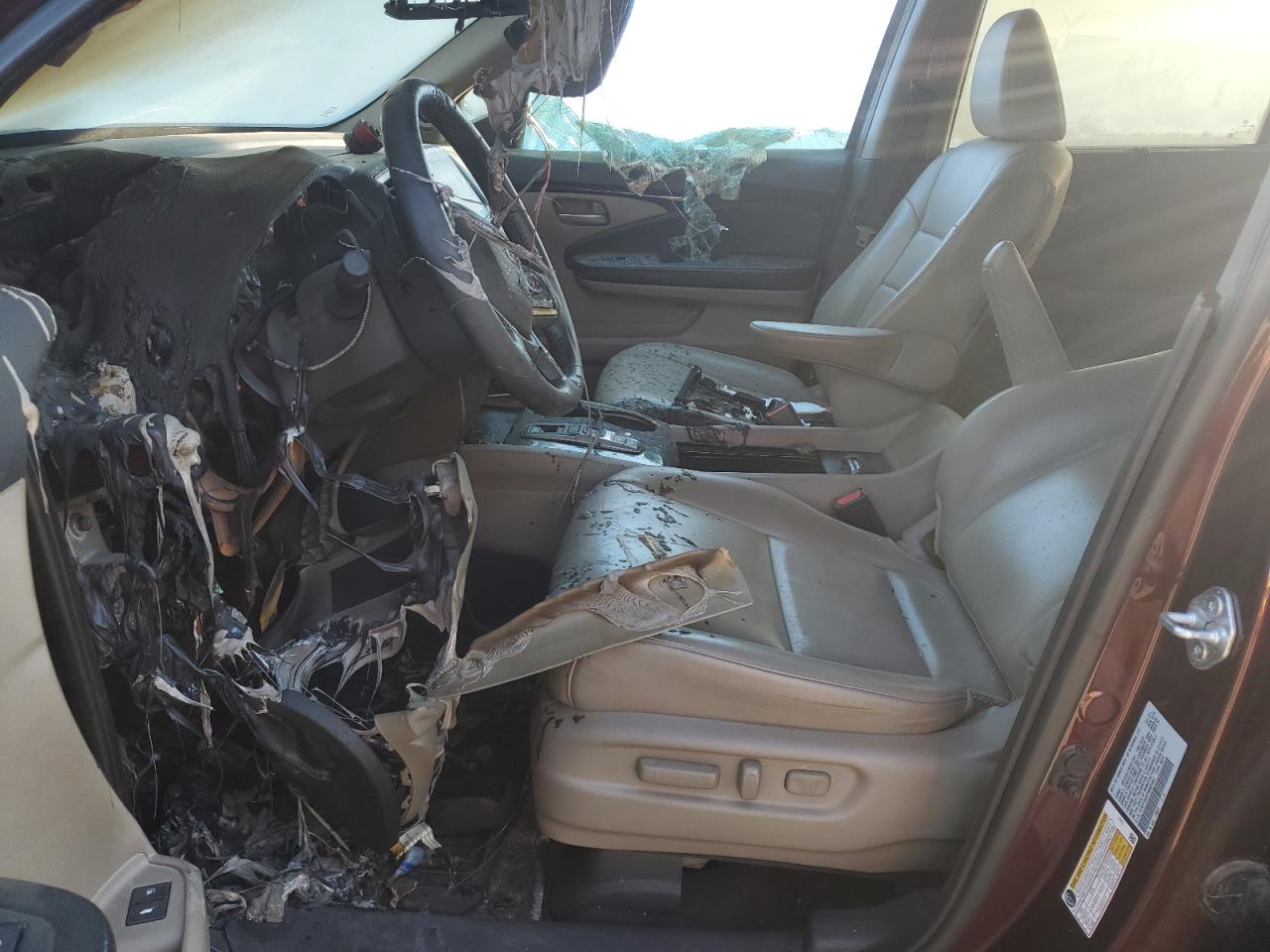 2021 Honda Pilot Touring VIN: 5FNYF5H97MB024661 Lot: 59338055