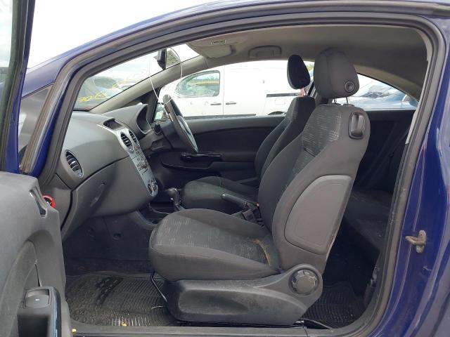 2012 VAUXHALL CORSA EXCL