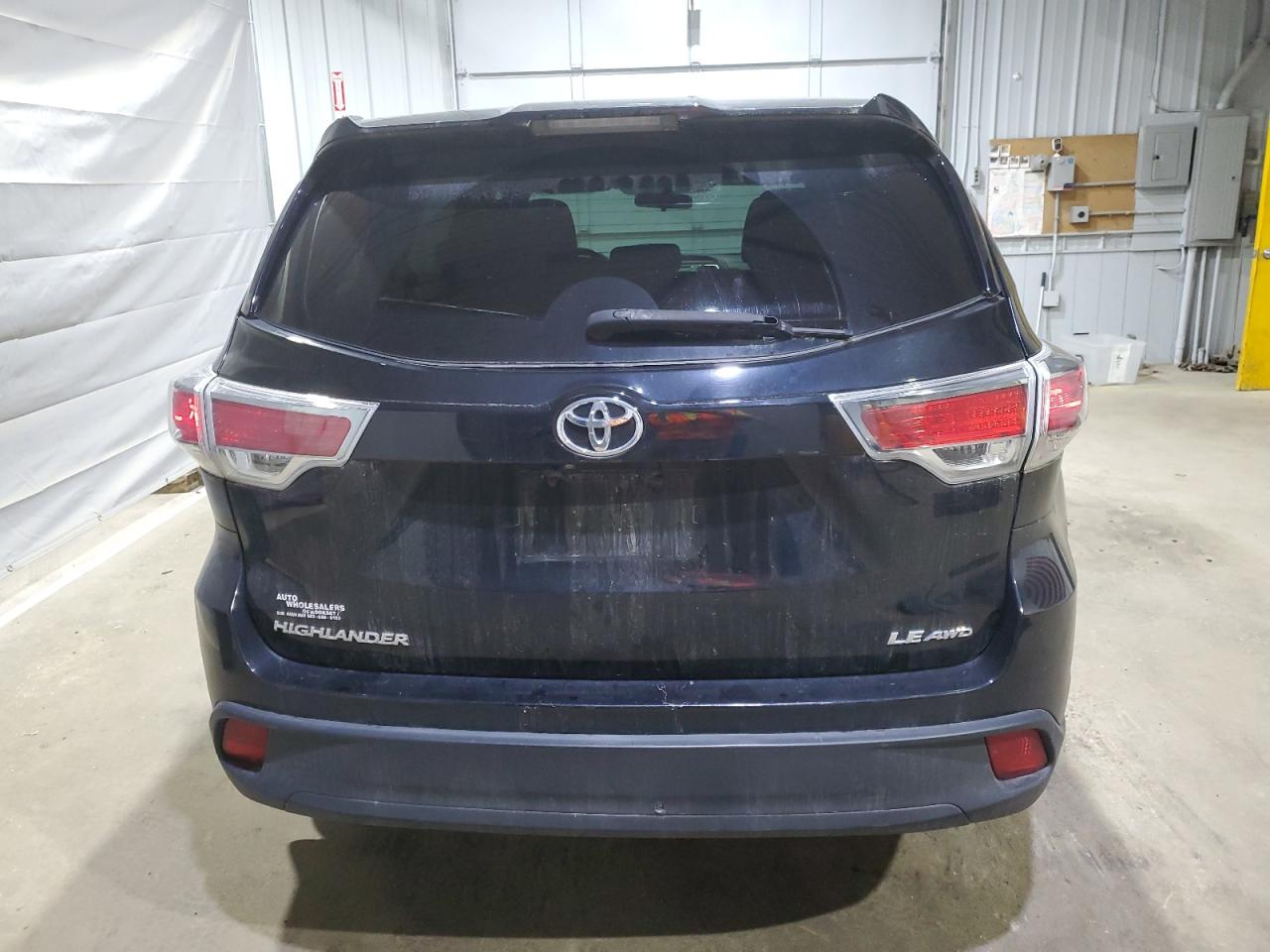 2014 Toyota Highlander Le VIN: 5TDBKRFH6ES031763 Lot: 62630305