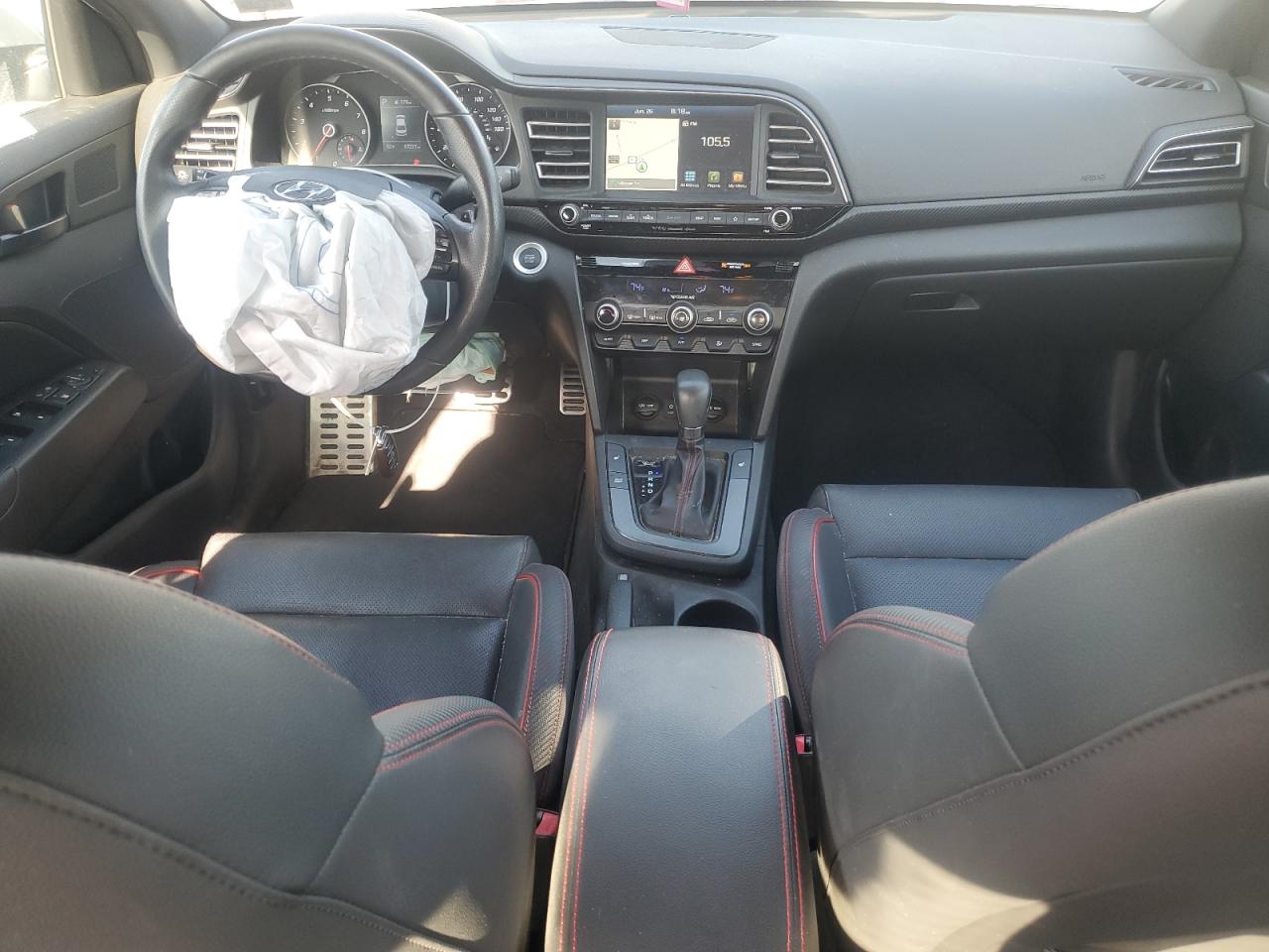 2019 Hyundai Elantra Sport VIN: KMHD04LB2KU835868 Lot: 62464815