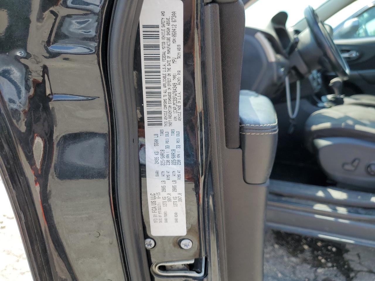 2015 Jeep Cherokee Latitude VIN: 1C4PJMCS5FW764349 Lot: 81190645