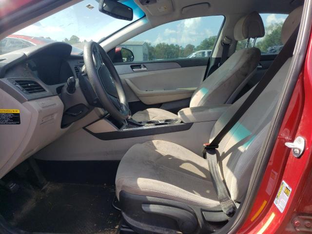Sedans HYUNDAI SONATA 2016 Czerwony