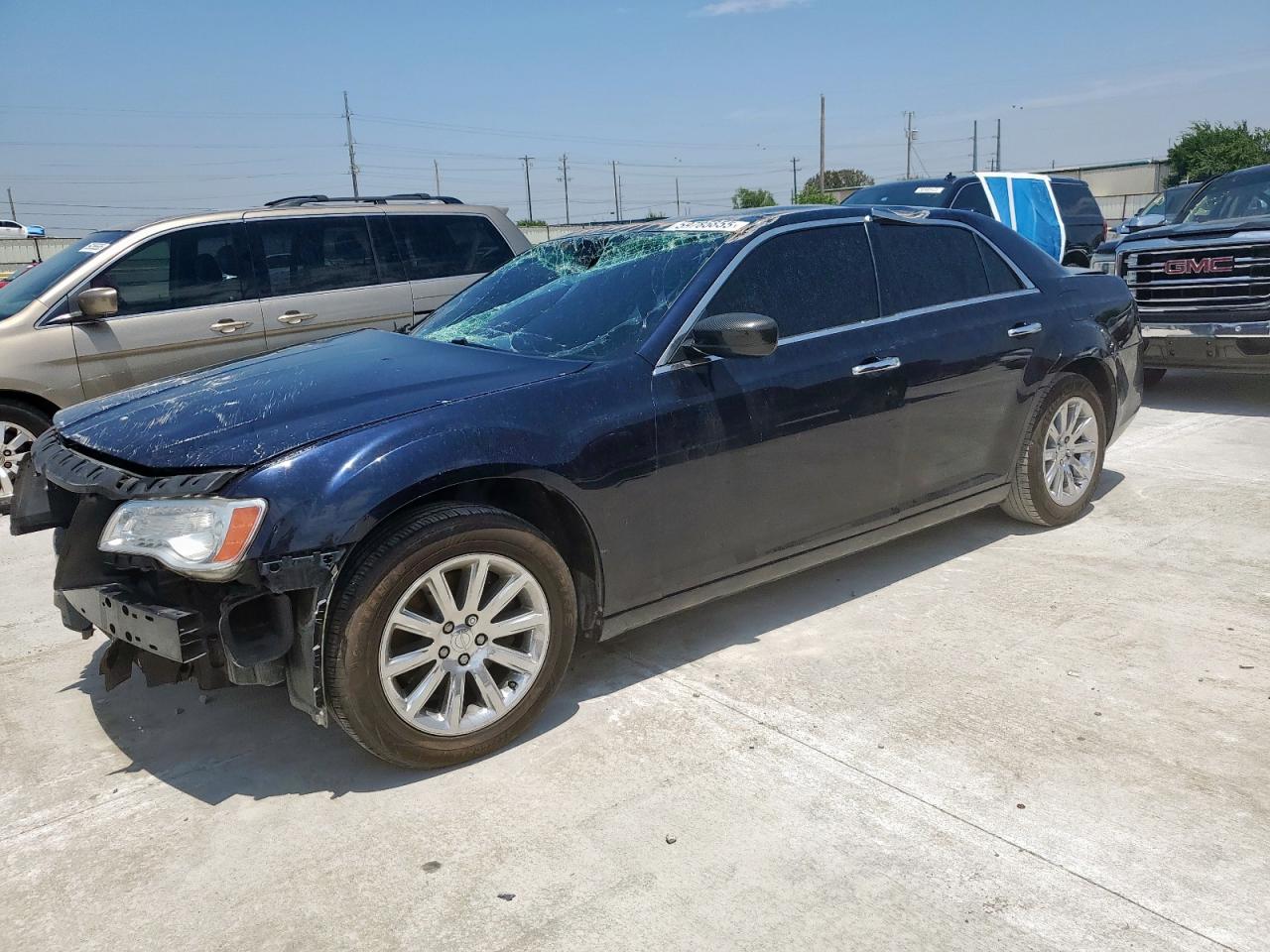 2011 Chrysler 300C blue sedan gas 2C3CA6CT8BH559611 photo #1