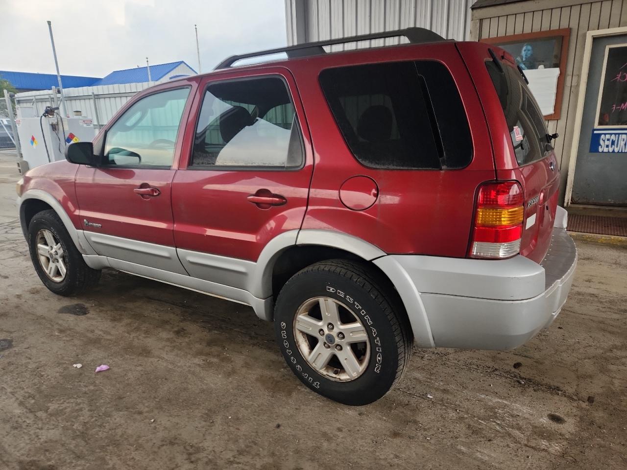 FORD ESCAPE 2007 VIN 1FMCU49HX7KA66728 zdjęcie 2