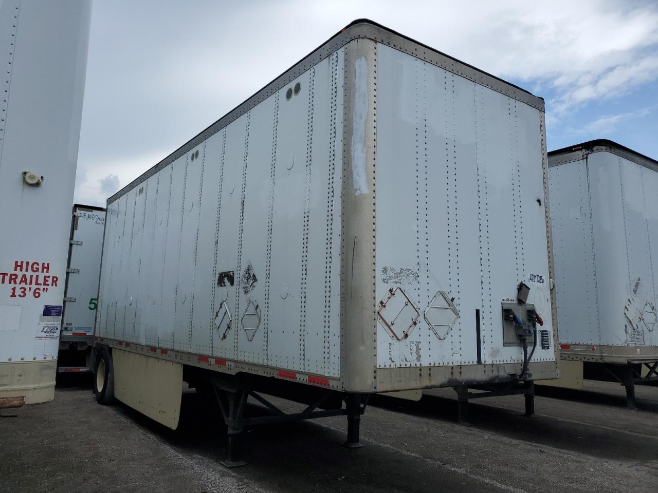 2010 Wabash P28 Dry Van Trailer იყიდება Columbus-ში, OH - Normal Wear