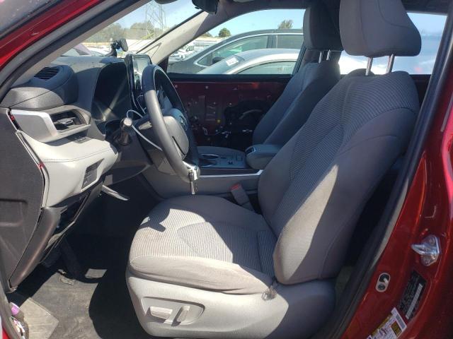  TOYOTA HIGHLANDER 2020 Burgundy