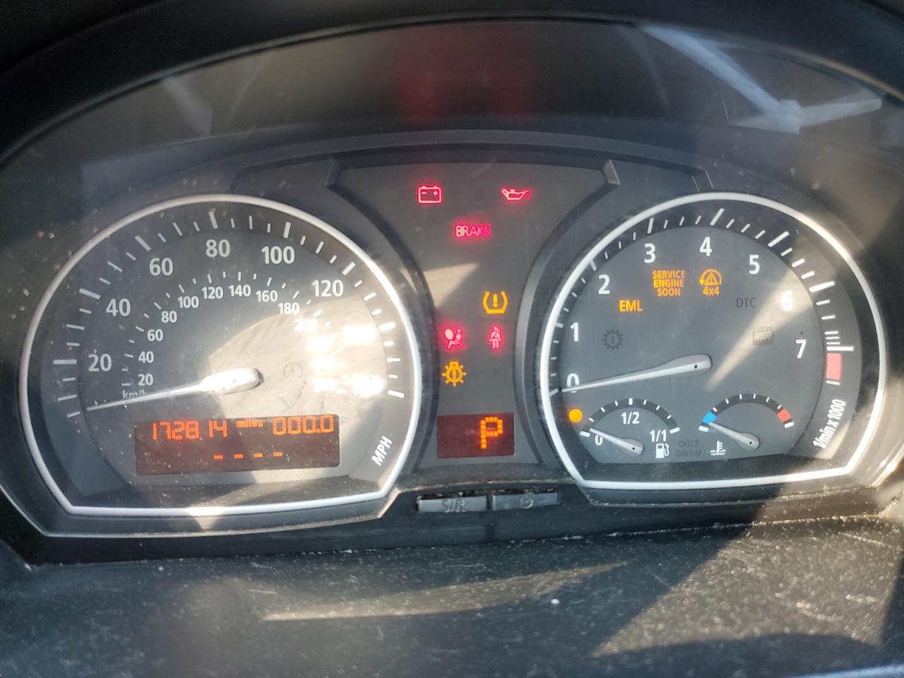 2007 BMW X3 3.0Si VIN: WBXPC93417WF03624 Lot: 80260125