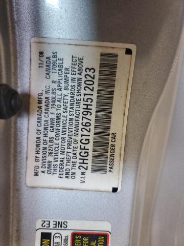 Фото: 2HGFG12679H512023