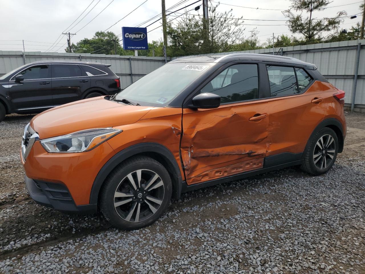 2019 Nissan Kicks S للبيع في Hillsborough، NJ - Side