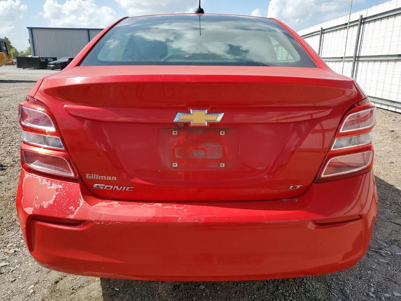 Sedans CHEVROLET SONIC 2017 Red