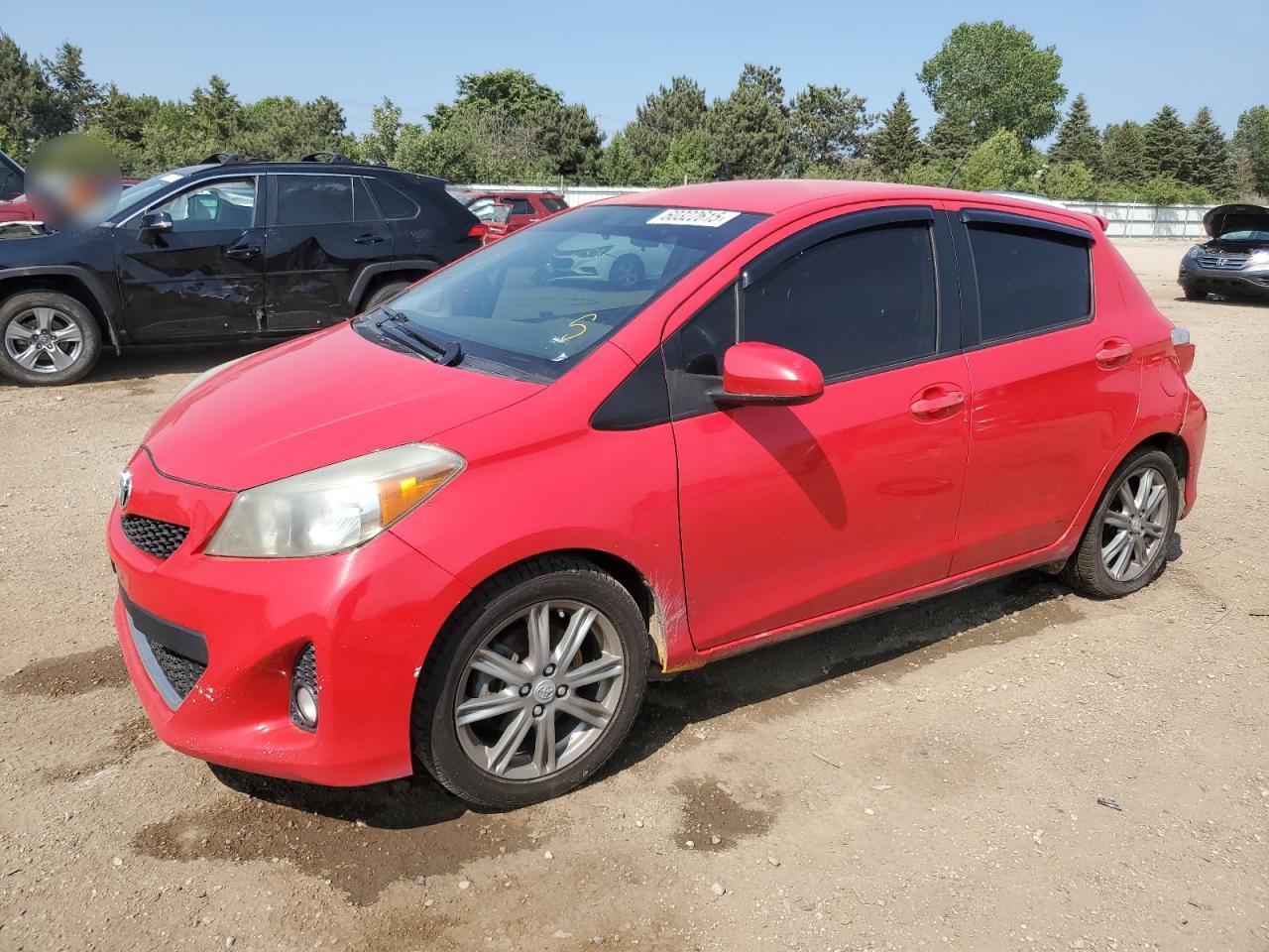 2014 Toyota Yaris na sprzedaż w Elgin, IL - Rear End