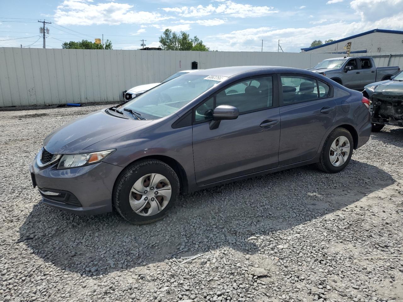 2015 Honda Civic Lx for Sale in Albany, NY - Side