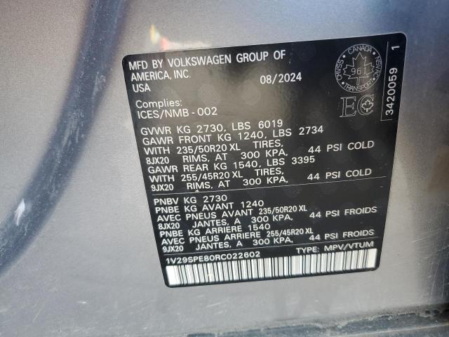 2024 VOLKSWAGEN ID.4 PRO S
