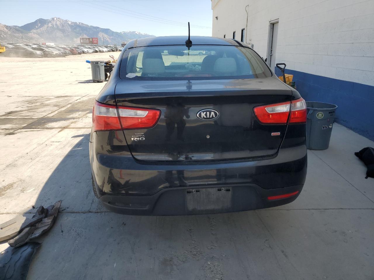 2013 Kia Rio Lx VIN: KNADM4A39D6173649 Lot: 59668465