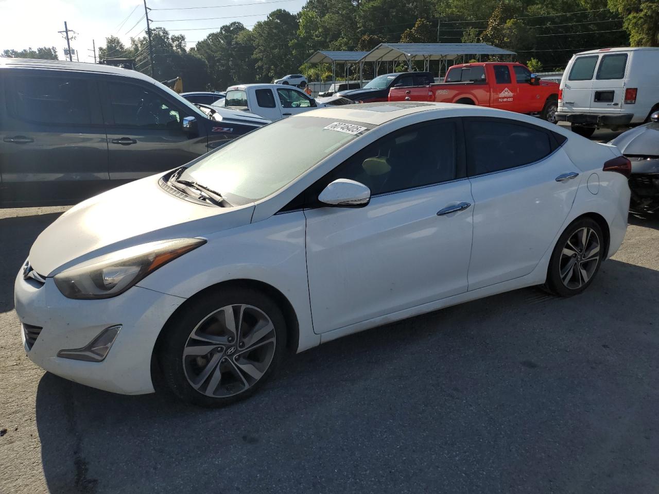 2015 Hyundai Elantra Se na sprzedaż w Savannah, GA - Mechanical