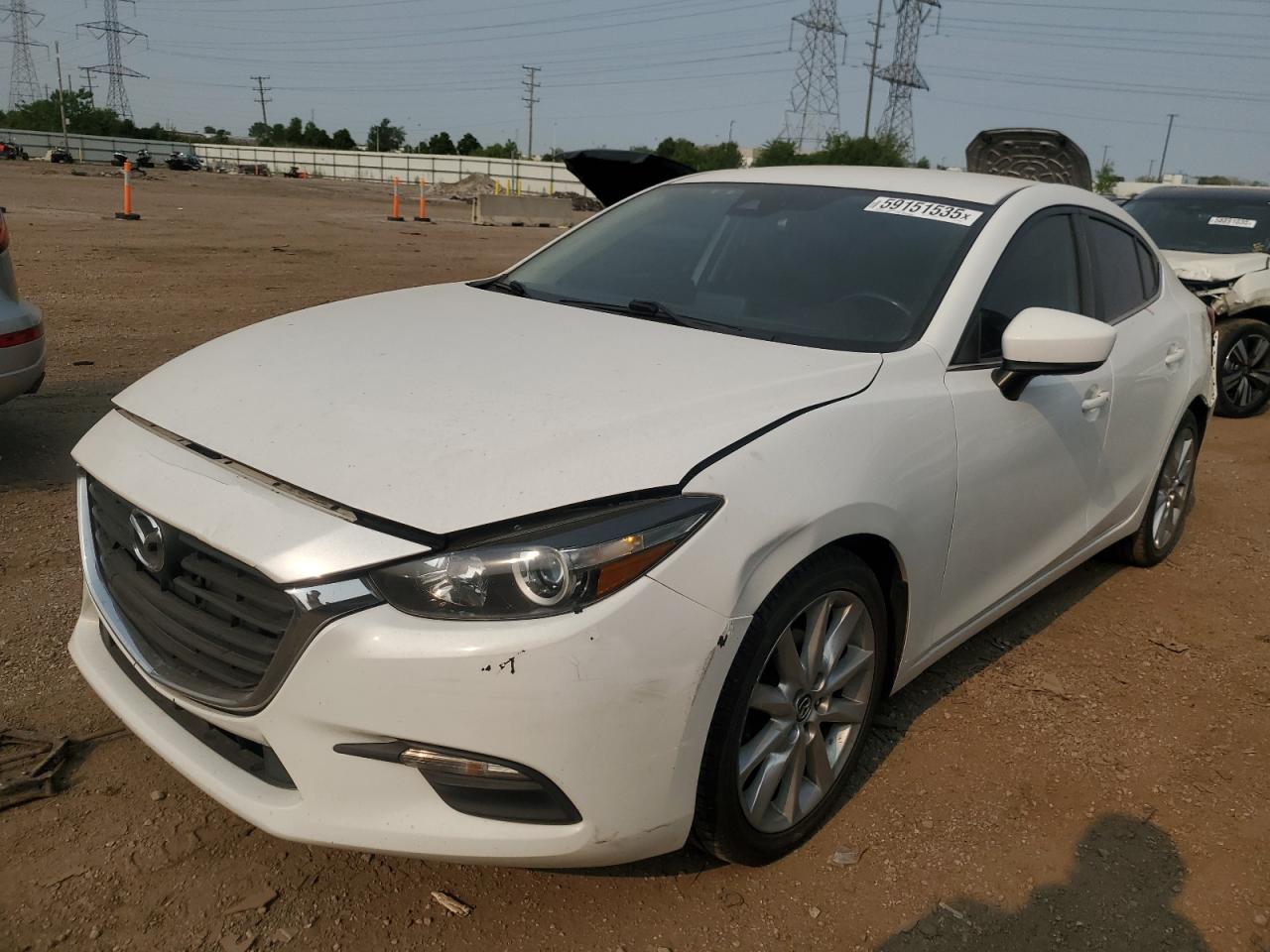 2017 Mazda 3 Touring იყიდება Elgin-ში, IL - Rear End