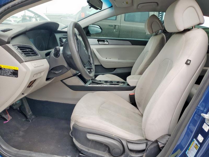 Sedans HYUNDAI SONATA 2017 Blue