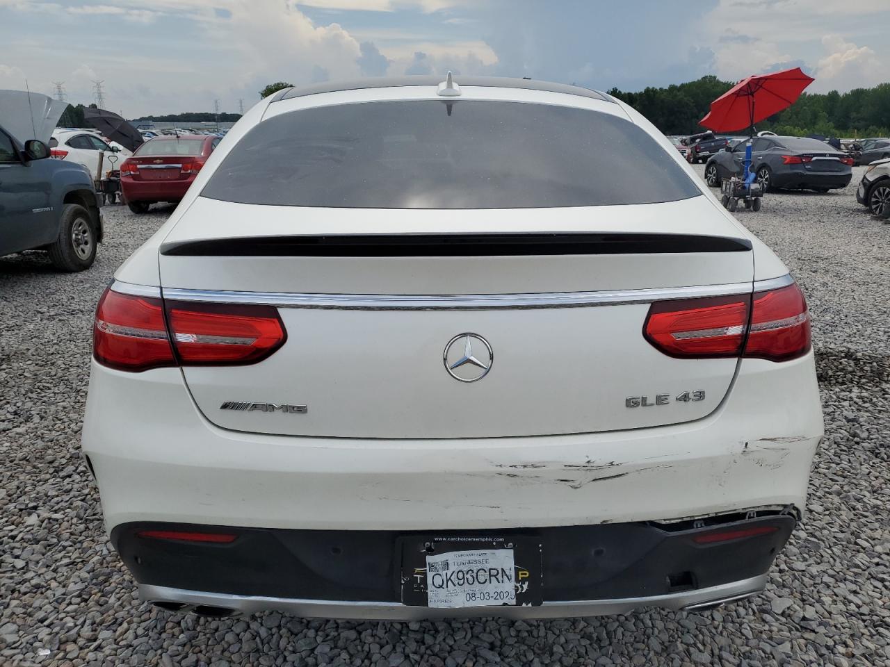 2018 Mercedes-Benz Gle Coupe 43 Amg VIN: 4JGED6EBXJA090580 Lot: 62657615