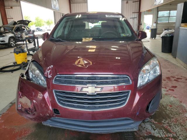  CHEVROLET TRAX 2016 Burgundy