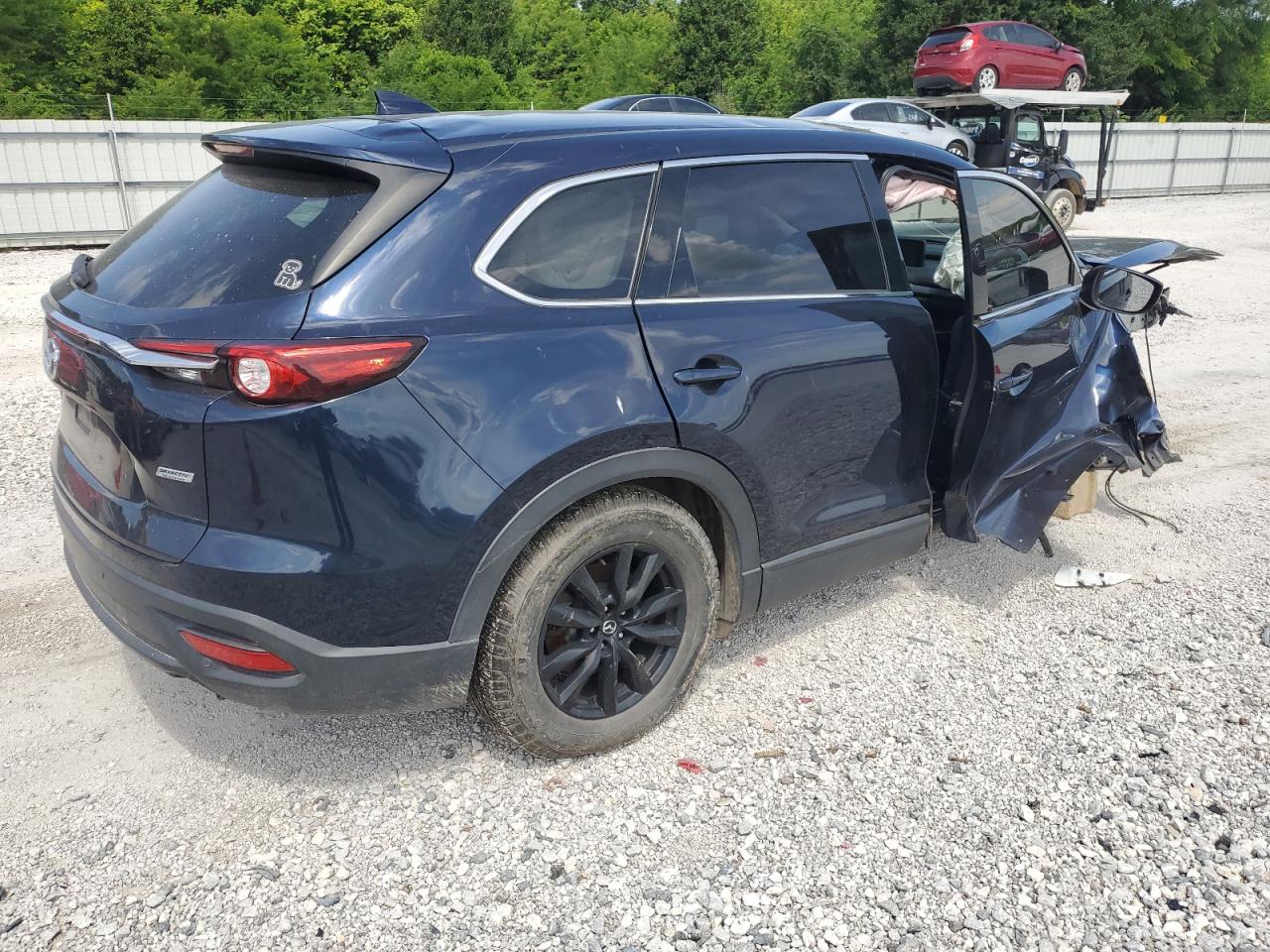 2016 Mazda Cx-9 Touring blue null gas JM3TCACY7G0102618 photo #4