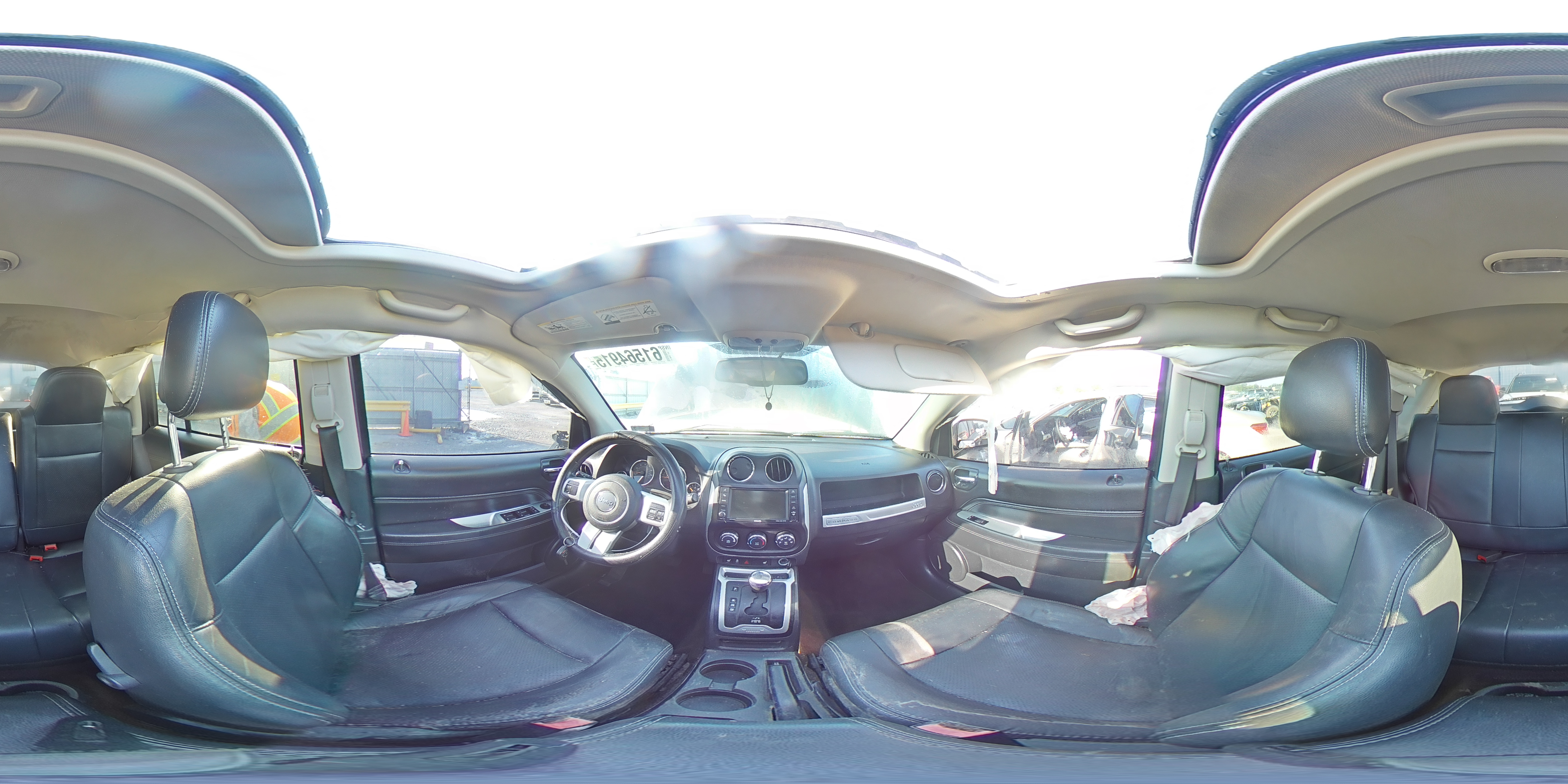 2015 Jeep Compass Latitude VIN: 1C4NJDEB0FD106115 Lot: 61564915