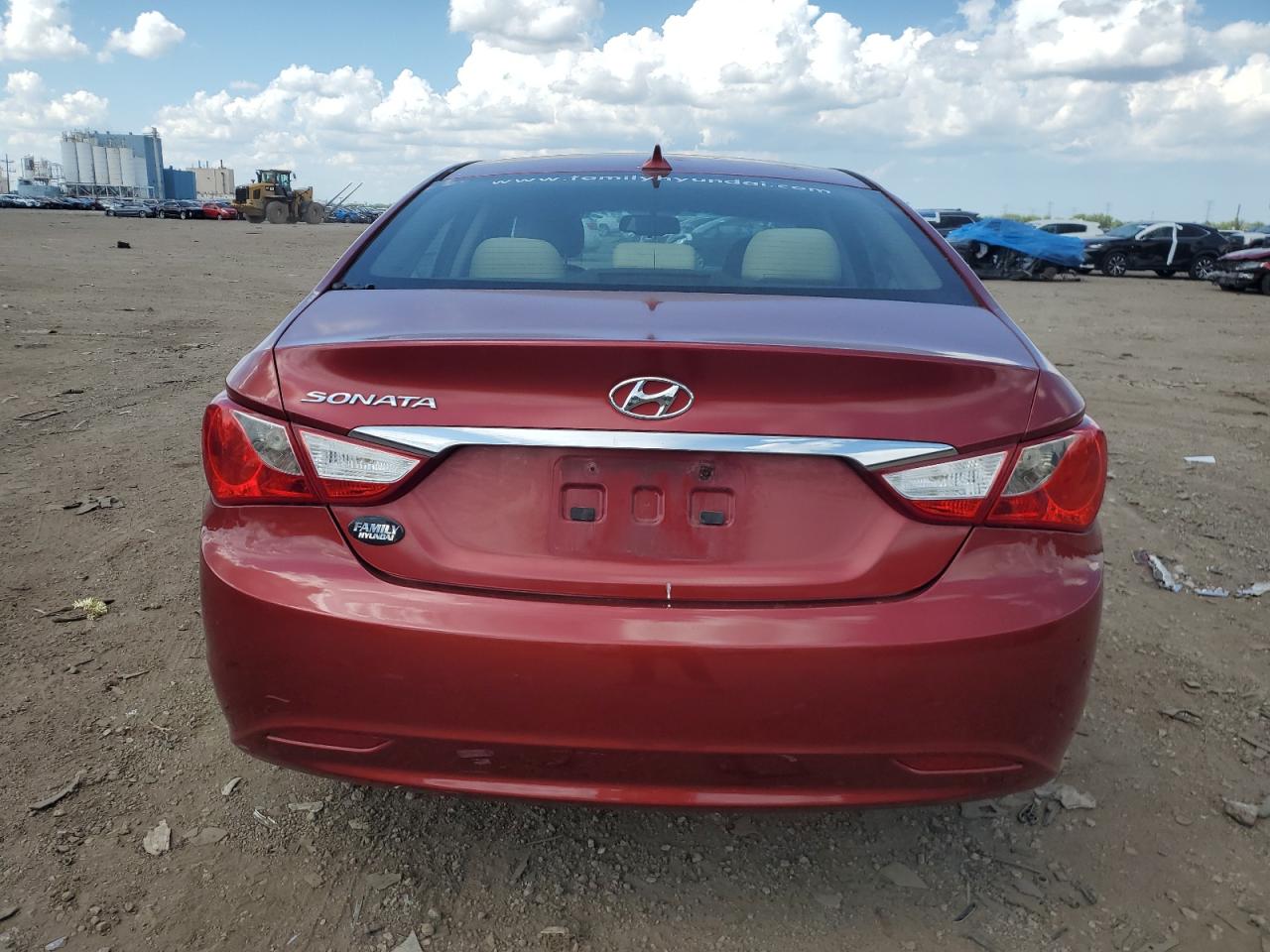 2012 Hyundai Sonata Gls VIN: 5NPEB4AC1CH427288 Lot: 62653785
