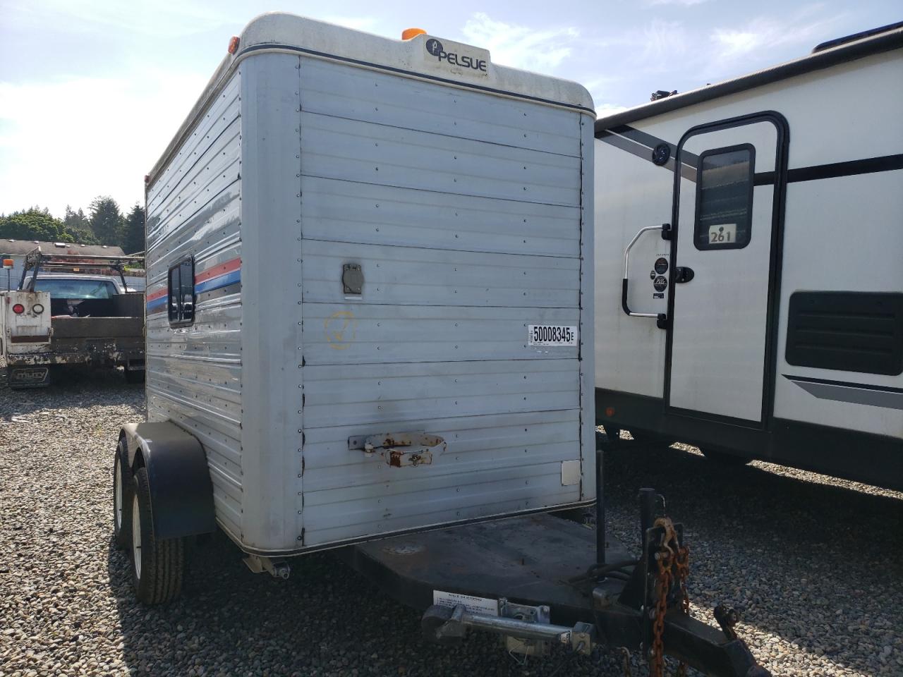 1989 Pelsue Fiber Optic Trailer for Sale in Graham, WA - Vandalism