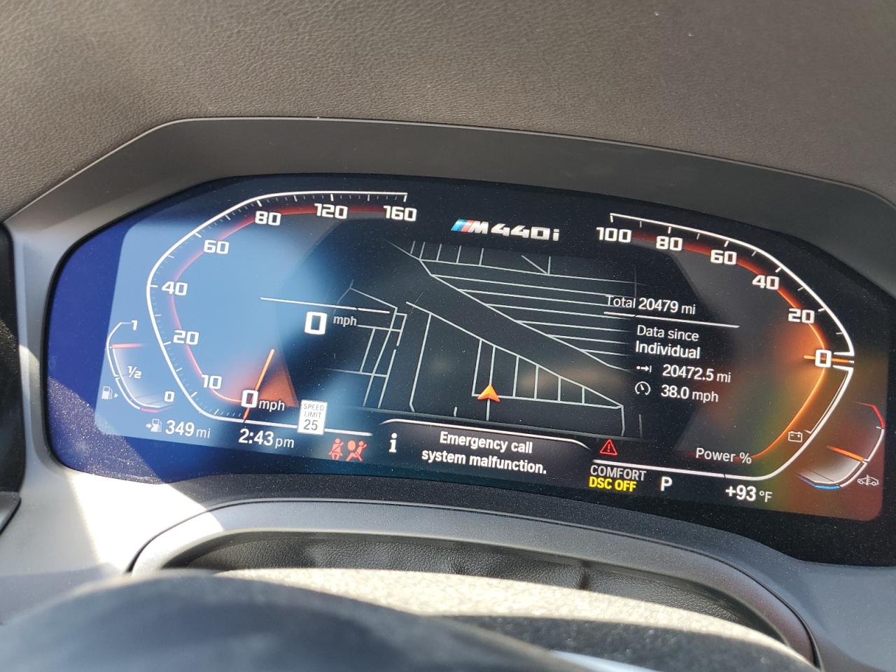 2022 BMW M440I VIN: WBA53AT07NCK53253 Lot: 61175705