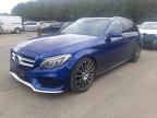 2016 MERCEDES BENZ C300 H AMG for sale at Copart WHITBURN