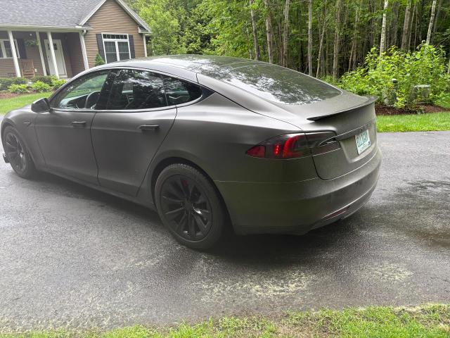Hatchbacks TESLA MODEL S 2015 Сharcoal