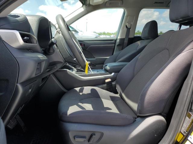  TOYOTA HIGHLANDER 2022 Czarny