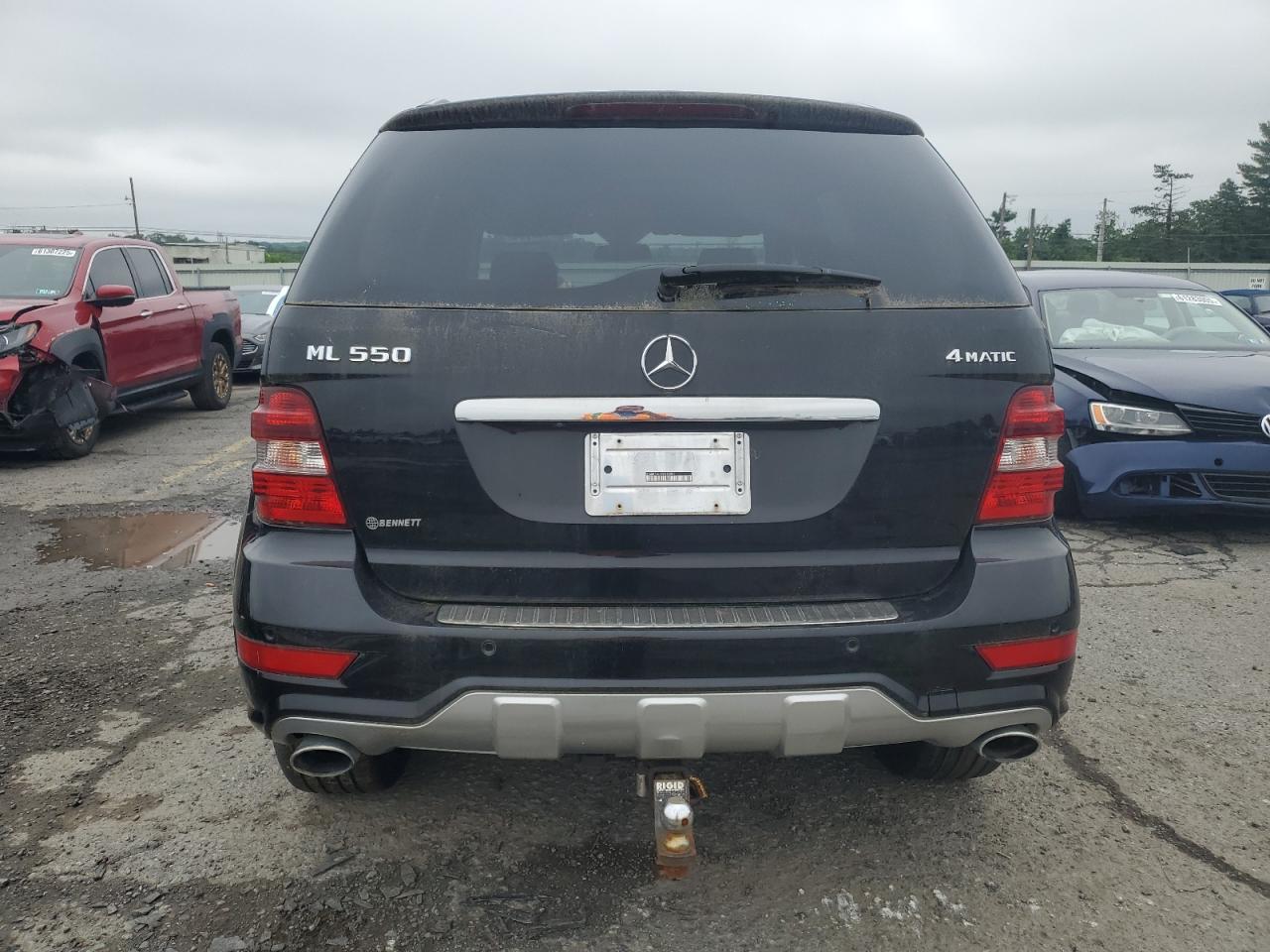 2009 Mercedes-Benz Ml 550 VIN: 4JGBB72E29A454287 Lot: 61408185