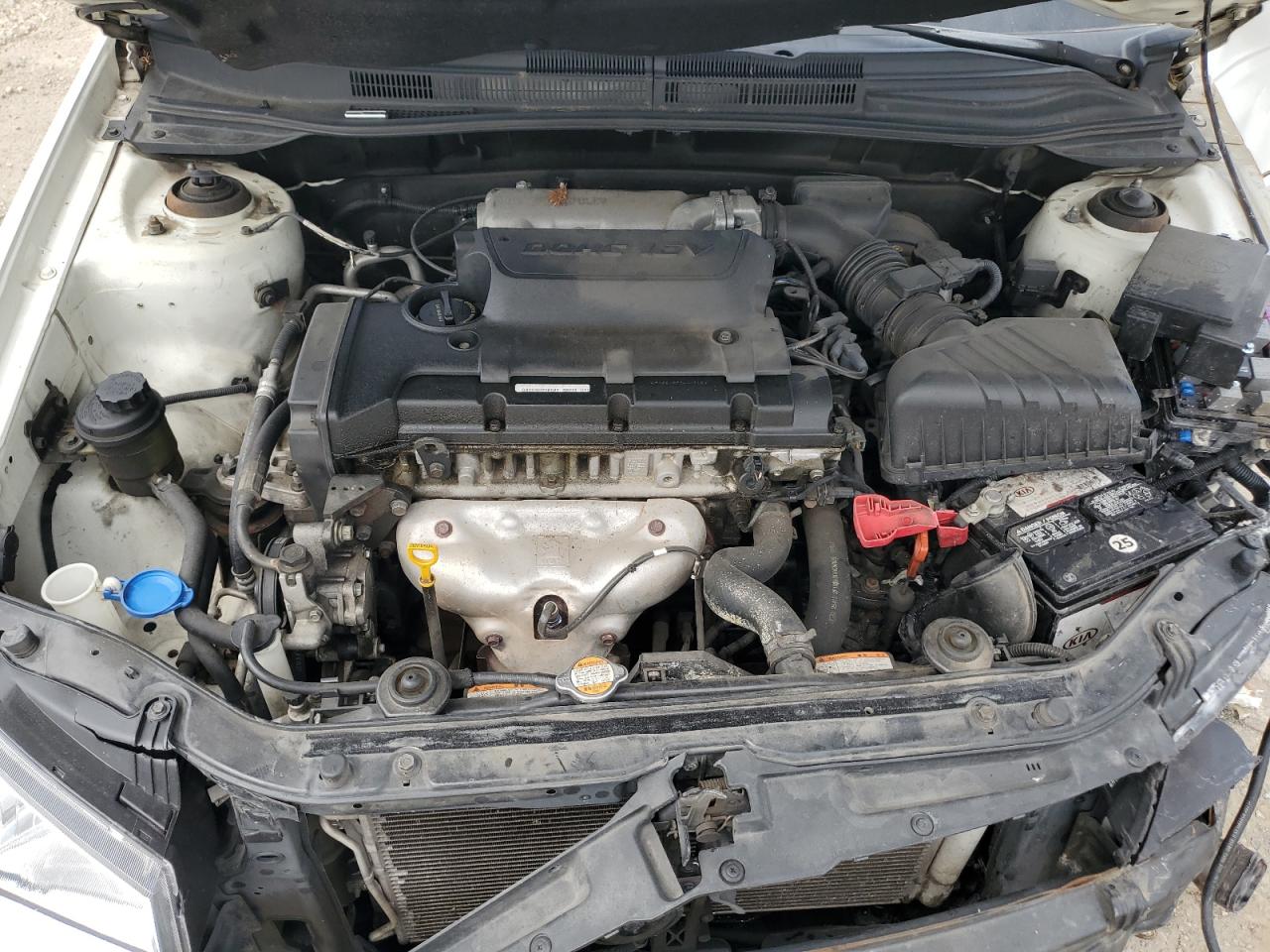 2008 Kia Spectra Ex VIN: KNAFE121485558226 Lot: 59919535