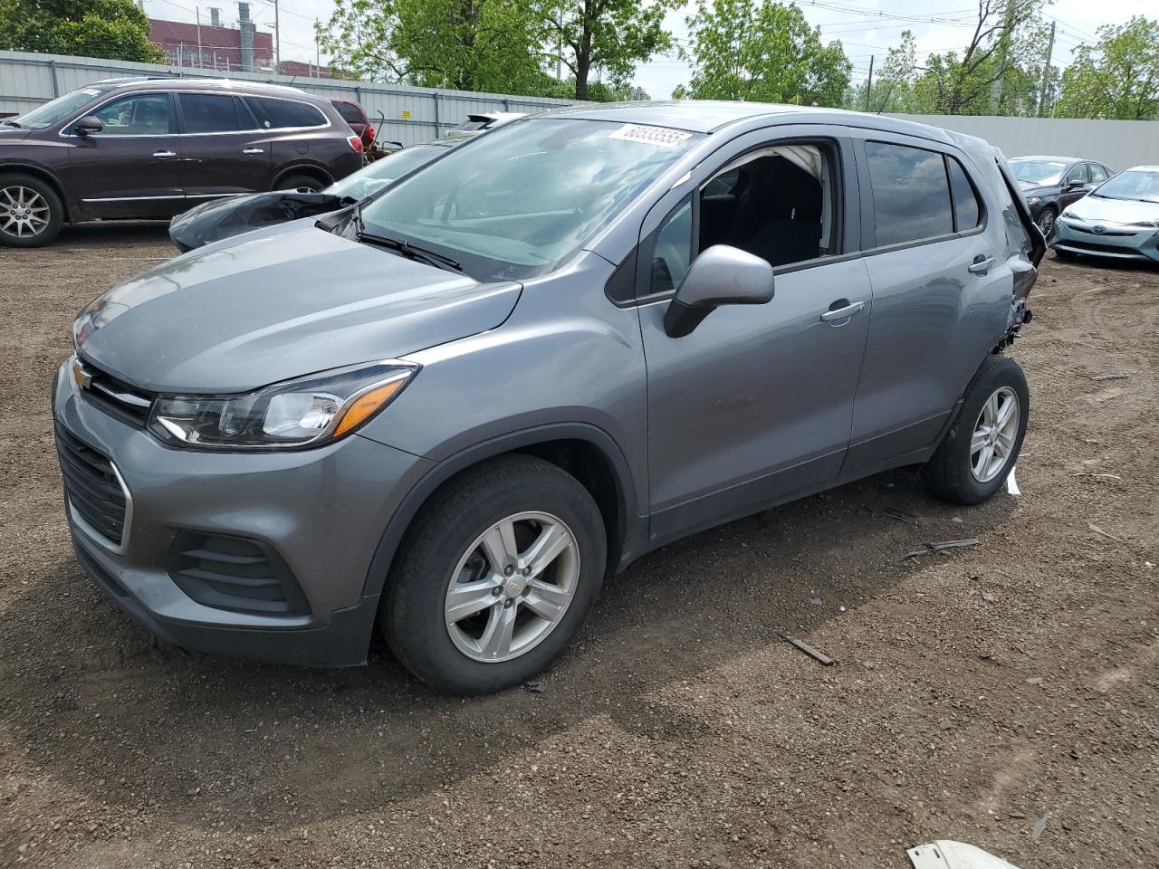 2020 Chevrolet Trax Ls zu verkaufen in Lansing, MI - Rear End