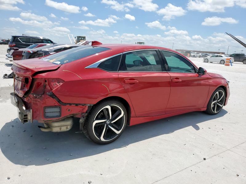  HONDA ACCORD 2018 Красный