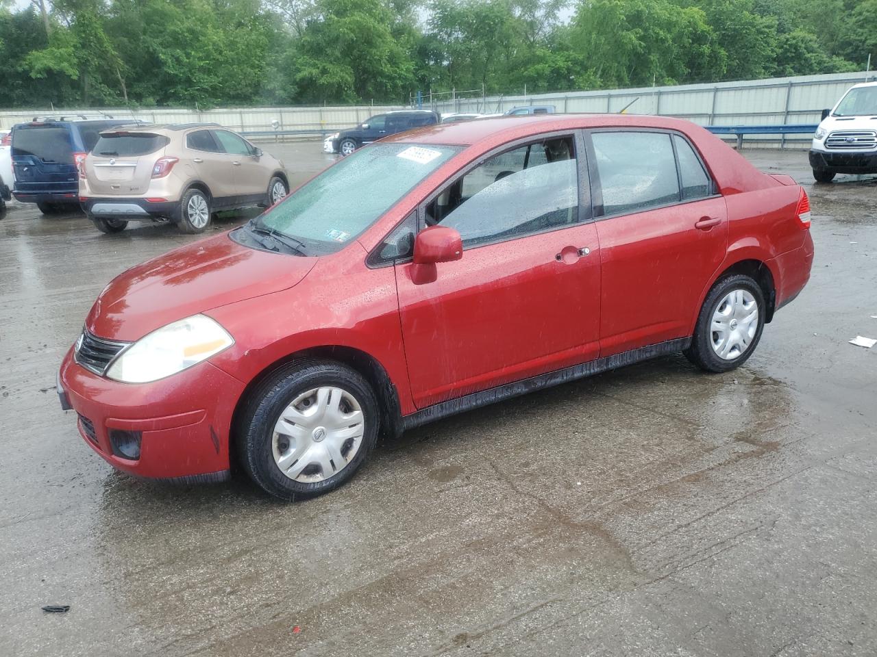 2011 Nissan Versa S de vânzare în Ellwood City, PA - Side