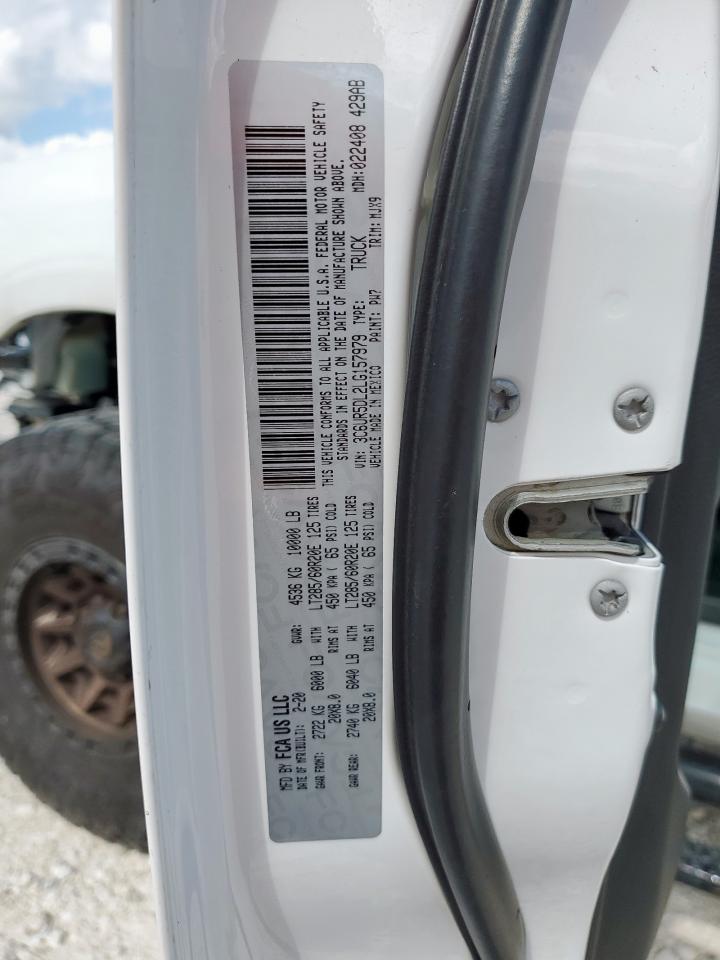 2020 Ram 2500 Big Horn VIN: 3C6UR5DL2LG157979 Lot: 61953695