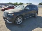 2015 Jeep Grand Cherokee Summit na sprzedaż w Sacramento, CA - Front End