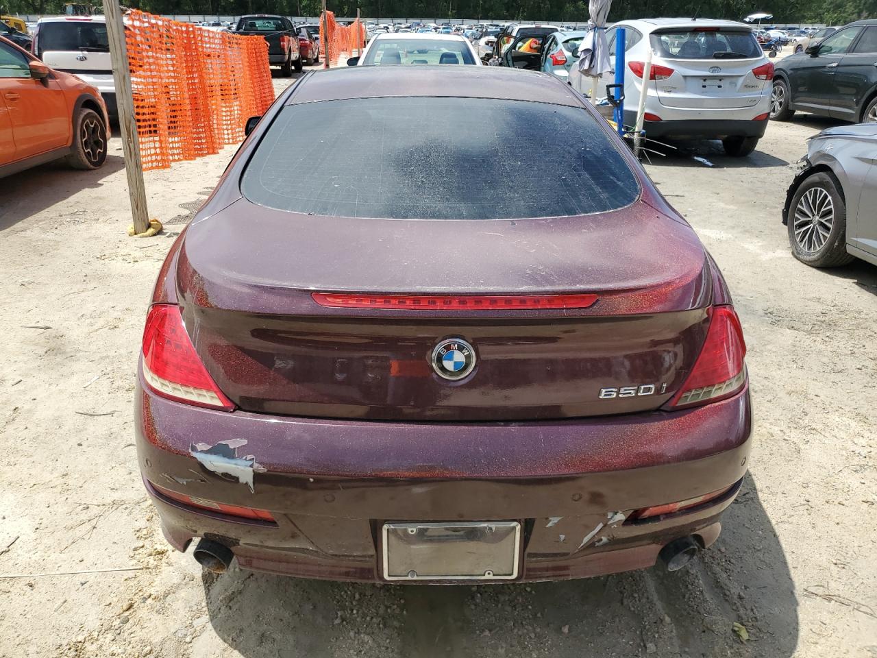 2009 BMW 650 I VIN: WBAEA53579CV92240 Lot: 60445155