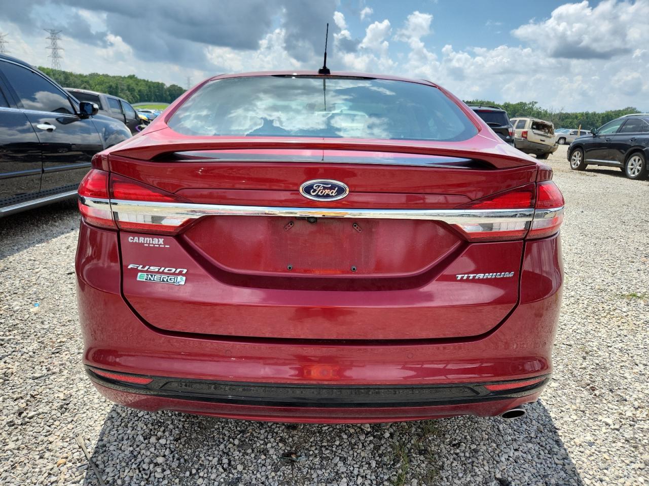 2017 Ford Fusion Titanium Phev VIN: 3FA6P0SU7HR255123 Lot: 62854605