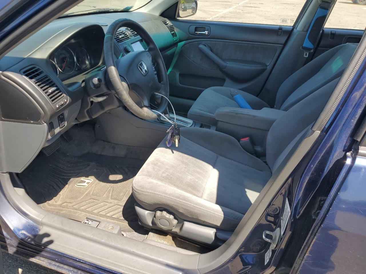2004 Honda Civic Lx VIN: 2HGES16524H583862 Lot: 57310585