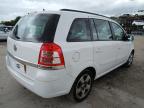2013 VAUXHALL ZAFIRA EXC for sale at Copart ROCHFORD