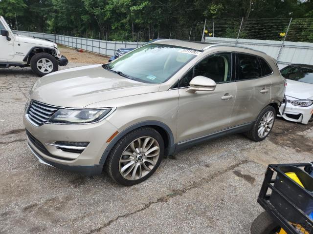  LINCOLN MKZ 2015 Gold