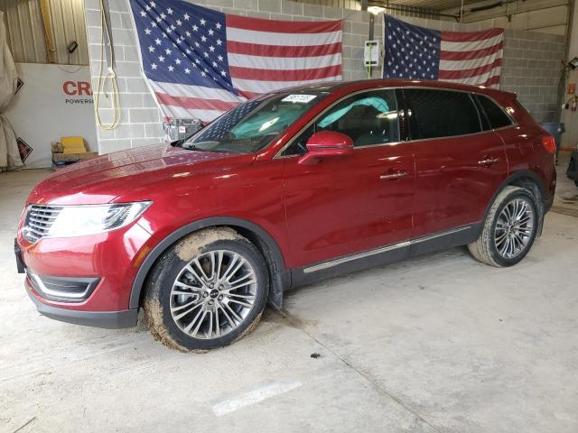  LINCOLN MKX 2017 Бордовый