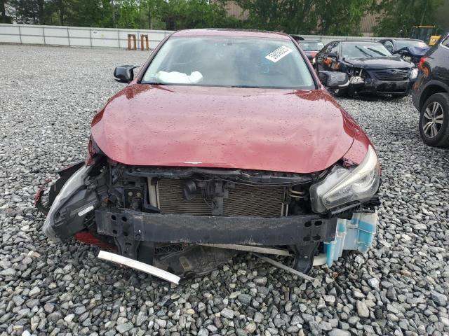  INFINITI Q50 2014 Czerwony